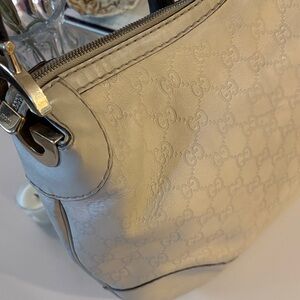 GUCCI LEATHER MONOGRAM